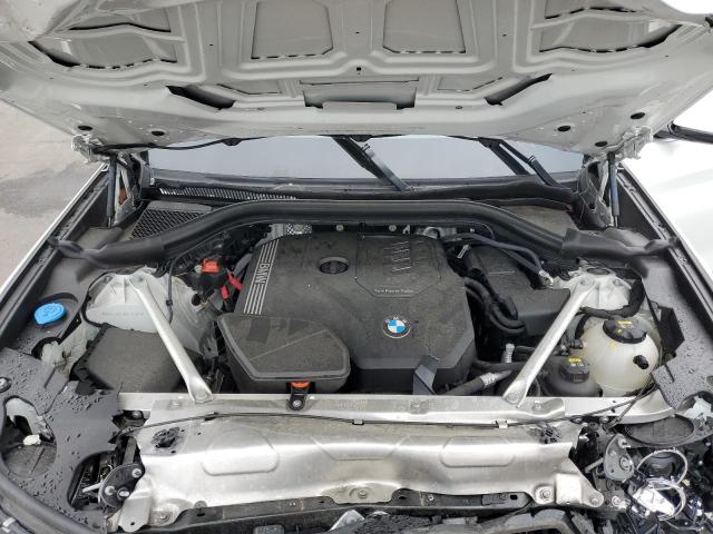 5UXTY5C03M9E37783 - 2021 BMW X3 XDRIVE3 WHITE photo 7