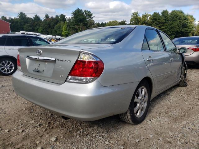 4T1BF30K35U104097 - 2005 TOYOTA CAMRY LE SILVER photo 4