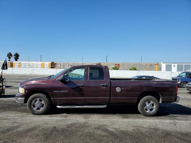 3D7KR28CX5G709911 - 2005 DODGE RAM 2500 S MAROON photo 9