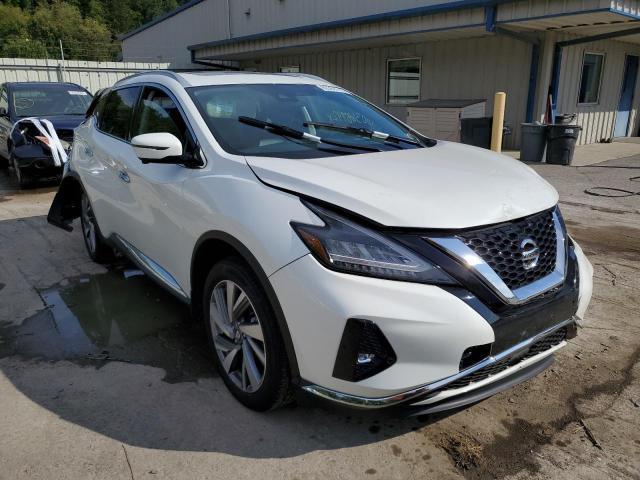 5N1AZ2CS1LN126888 - 2020 NISSAN MURANO SL WHITE photo 1