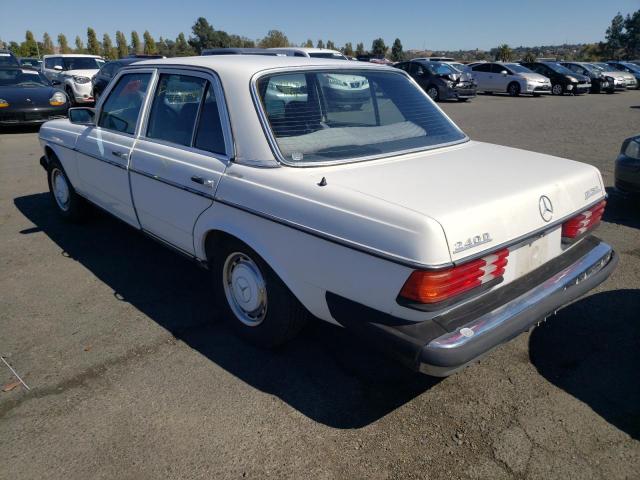 12312310130552 - 1979 MERCEDES-BENZ 240D WHITE photo 3