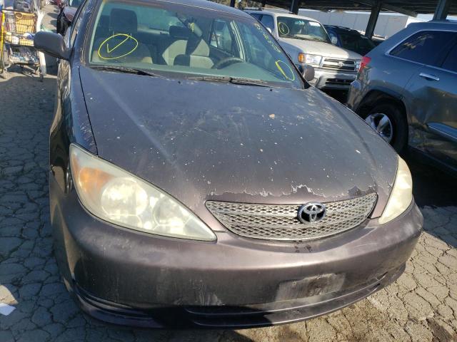 4T1BE32K32U567742 - 2002 TOYOTA CAMRY CHARCOAL photo 9