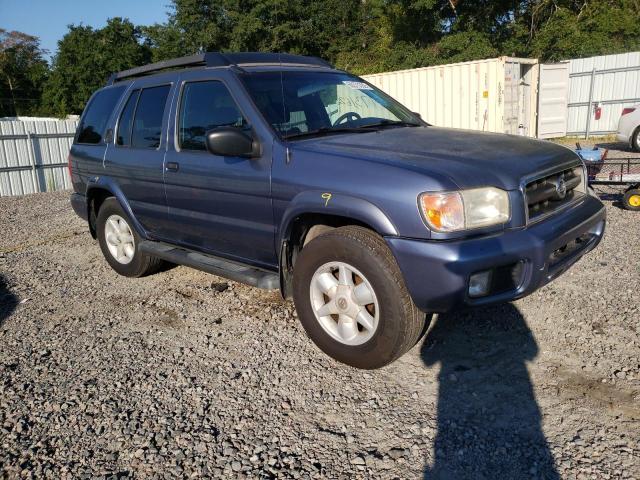 JN8DR09Y92W720840 - 2002 NISSAN PATHFINDER BLUE photo 1