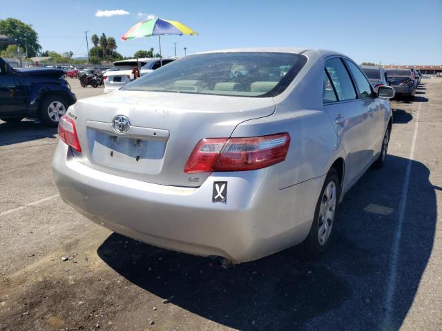 4T1BE46K97U631533 - 2007 TOYOTA CAMRY CE SILVER photo 4