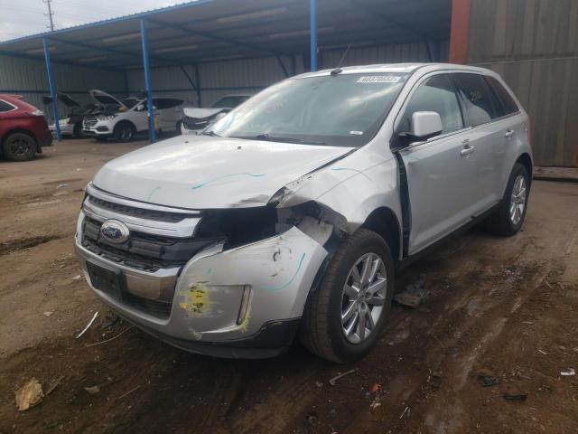 2FMDK3KC1BBA08853 - 2011 FORD EDGE LIMIT SILVER photo 2