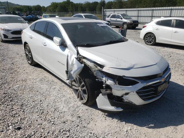 1G1ZE5SX8KF145134 - 2019 CHEVROLET MALIBU PRE WHITE photo 1