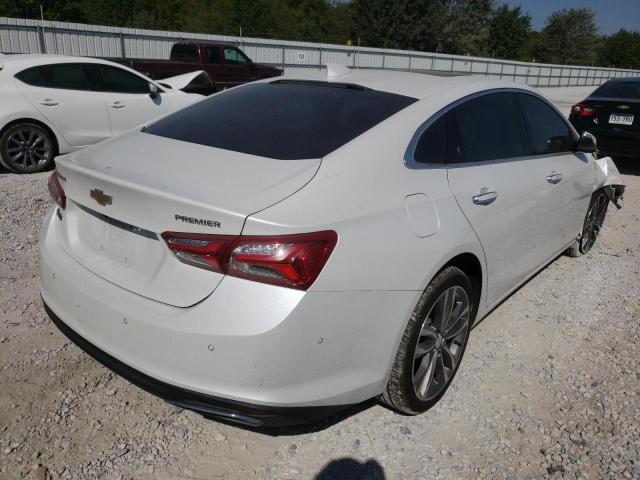 1G1ZE5SX8KF145134 - 2019 CHEVROLET MALIBU PRE WHITE photo 4