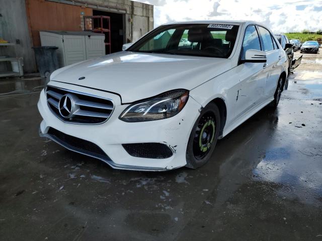 WDDHF5KB6FB137878 - 2015 MERCEDES-BENZ E 350 WHITE photo 2