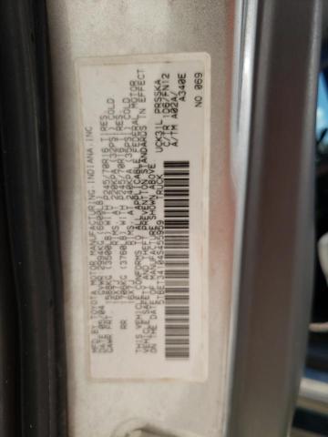 5TBET34104S455959 - 2004 TOYOTA TUNDRA DOU SILVER photo 10