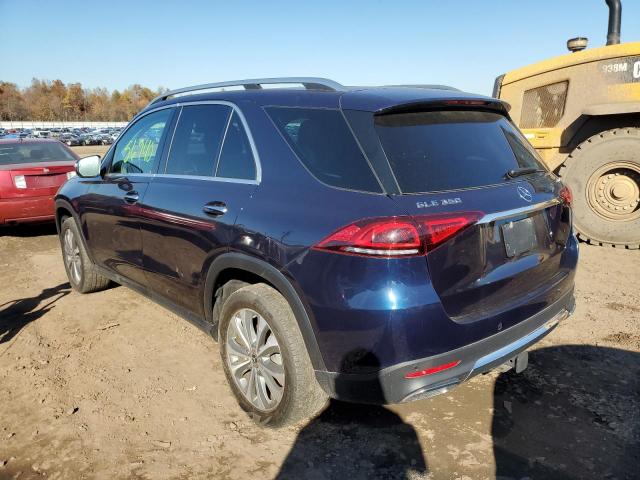 4JGFB4KB2LA070331 - 2020 MERCEDES-BENZ GLE 350 4M BLUE photo 3