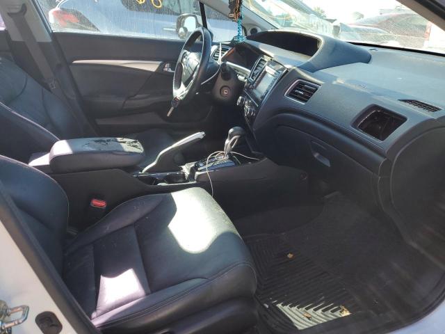 19XFB2F98DE004204 - 2013 HONDA CIVIC EXL 白色 照片 5