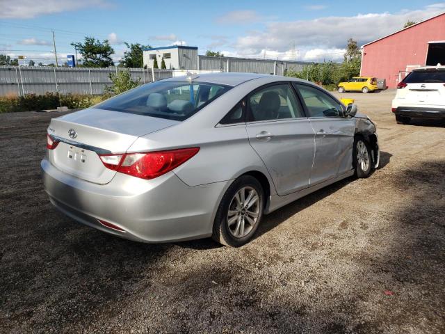 5NPEB4AC9CH485570 - 2012 HYUNDAI SONATA GLS SILVER photo 4