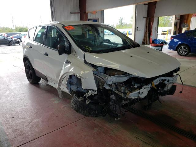 1FMCU0F74EUC57938 - 2014 FORD ESCAPE S WHITE photo 1