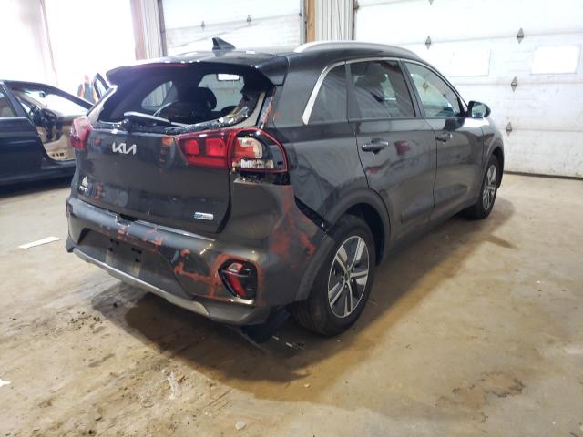 KNDCM3LD6N5539511 - 2022 KIA NIRO LXS GRAY photo 4