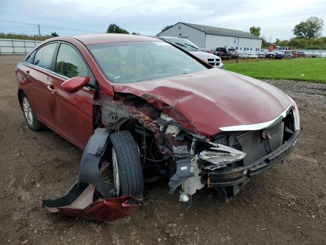 5NPEB4AC9DH662796 - 2013 HYUNDAI SONATA GLS RED photo 1