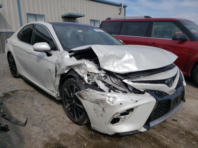 4T1K61AK1LU329960 - 2020 TOYOTA CAMRY XSE WHITE photo 1