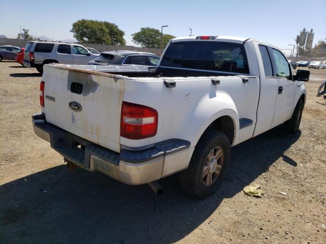 1FTPX02554KD81390 - 2004 FORD F150 WHITE photo 4