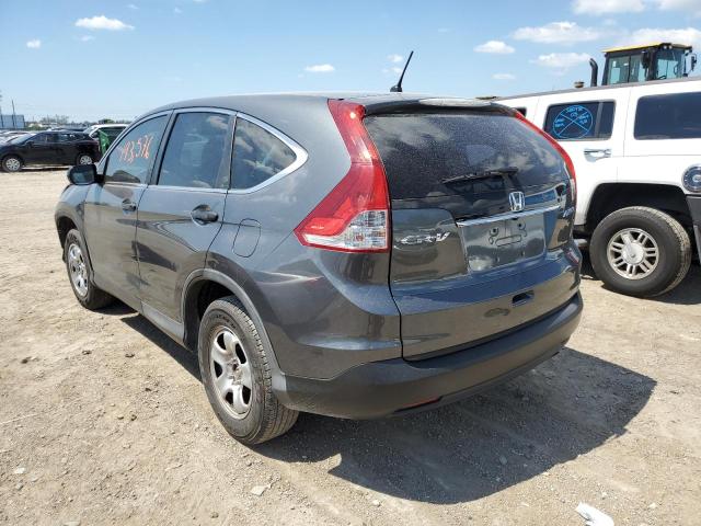 2HKRM4H31CH627508 - 2012 HONDA CR-V LX GRAY photo 3