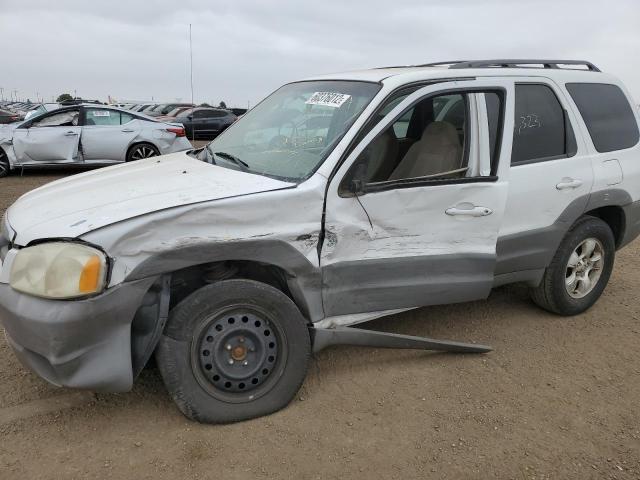 4F2YU06131KM57768 - 2001 MAZDA TRIBUTE DX WHITE photo 9