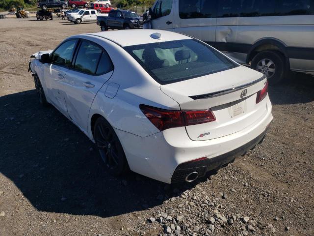 19UUB1F68LA009929 - 2020 ACURA TLX TECHNO WHITE photo 3