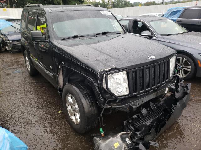 1J4PN2GK8BW558532 - 2011 JEEP LIBERTY SP BLACK photo 1