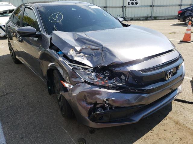 2HGFC2F86MH544242 - 2021 HONDA CIVIC SPOR 灰色 照片 9