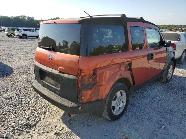 5J6YH28593L049590 - 2003 HONDA ELEMENT EX ORANGE photo 4