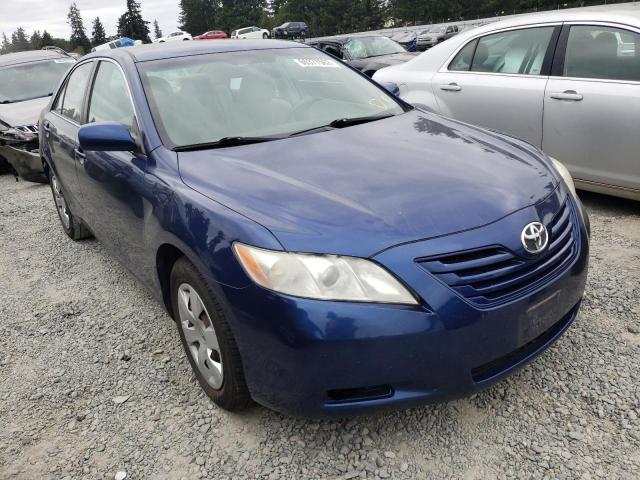 4T1BE46K87U127846 - 2007 TOYOTA CAMRY CE BLUE photo 1