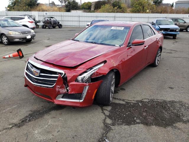 1G6AR5SS9G0170523 - 2016 CADILLAC CTS LUXURY RED photo 2