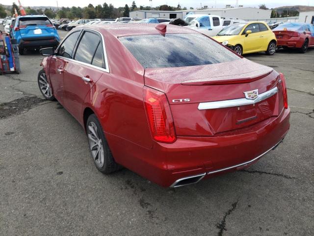 1G6AR5SS9G0170523 - 2016 CADILLAC CTS LUXURY RED photo 3