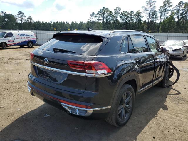 1V25E2CA8LC226313 - 2020 VOLKSWAGEN ATLAS CROS Синий фото 4