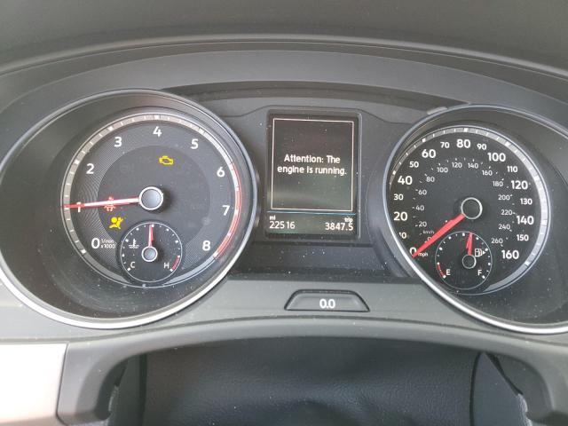 1V25E2CA8LC226313 - 2020 VOLKSWAGEN ATLAS CROS Синий фото 8