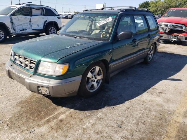 JF1SF6558WG760892 - 1998 SUBARU FORESTER S TWO TONE photo 2
