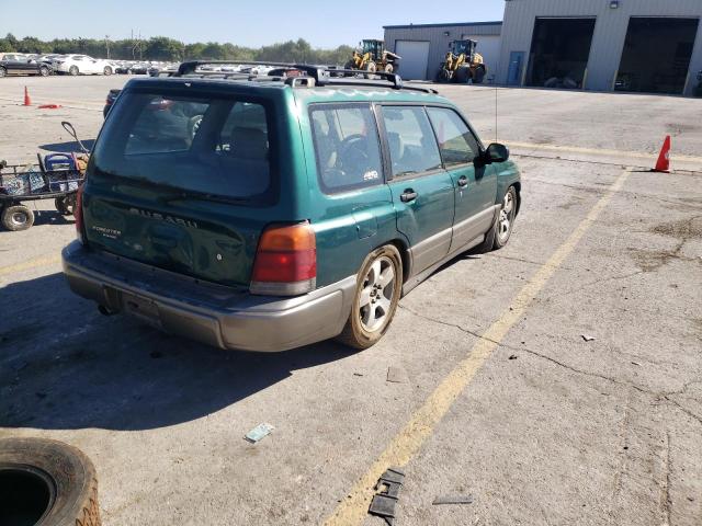 JF1SF6558WG760892 - 1998 SUBARU FORESTER S TWO TONE photo 4