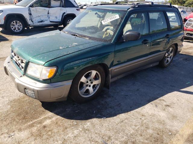 JF1SF6558WG760892 - 1998 SUBARU FORESTER S TWO TONE photo 9