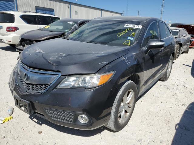 5J8TB3H53FL000673 - 2015 ACURA RDX TECHNO GRAY photo 2