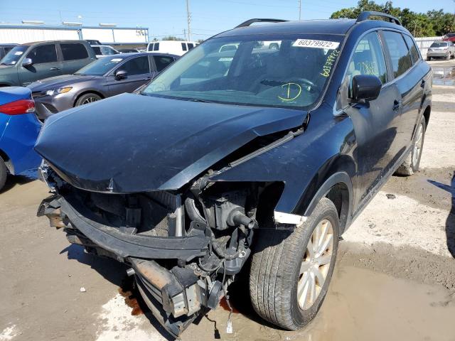 JM3TB38C770103876 - 2007 MAZDA CX-9 BLACK photo 2