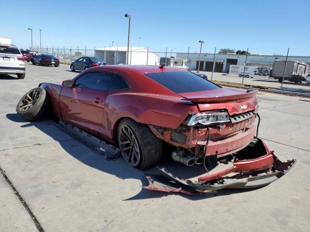 2G1FL1EPXF9800664 - 2015 CHEVROLET CAMARO ZL1 红色 照片 3