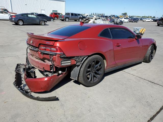 2G1FL1EPXF9800664 - 2015 CHEVROLET CAMARO ZL1 RED photo 4