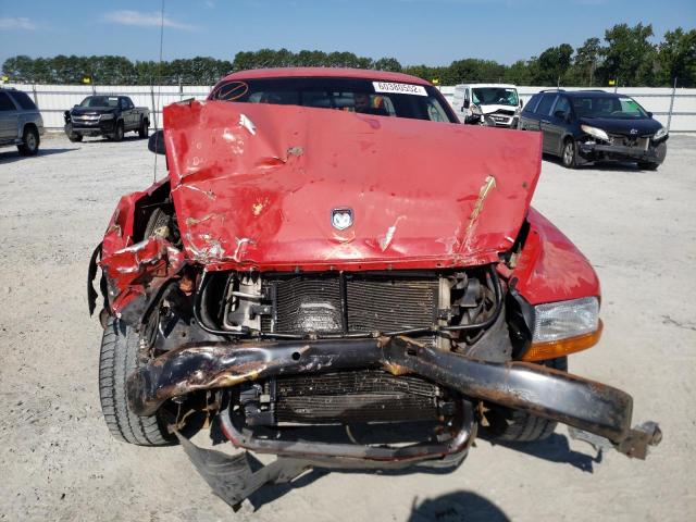 1B7GL12X72S538871 - 2002 DODGE DAKOTA BAS RED photo 9