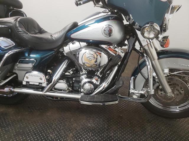 1HD1FCW144Y616035 - 2004 HARLEY-DAVIDSON FLHTCUI 青色 照片 7