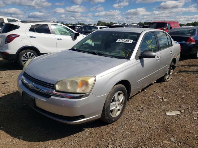 1G1ZT54885F207048 - 2005 CHEVROLET MALIBU LS SILVER photo 2