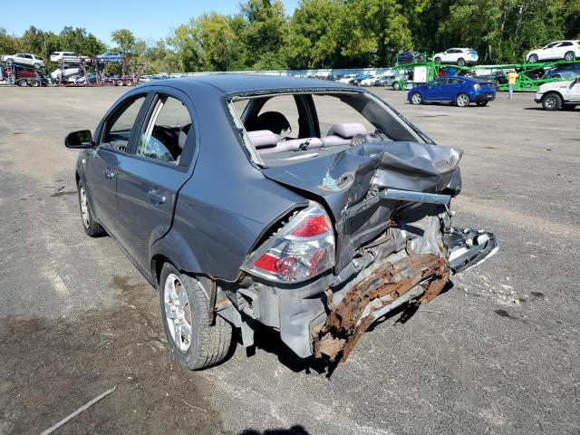 KL1TD56667B074474 - 2007 CHEVROLET AVEO BASE SILVER photo 9