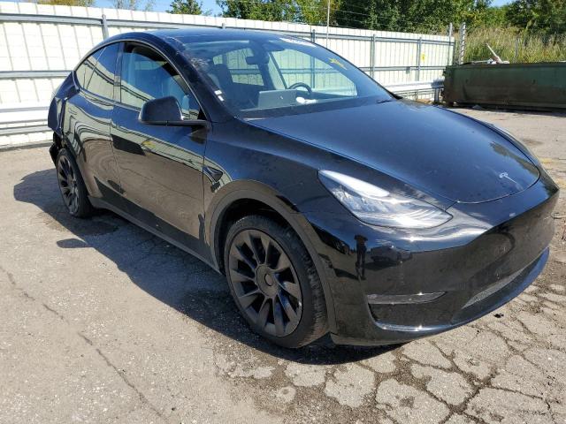 7SAYGDEE0NF481292 - 2022 TESLA MODEL Y BLACK photo 1