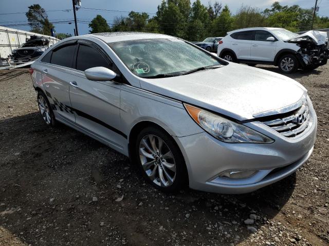 5NPEC4AB2CH419382 - 2012 HYUNDAI SONATA SILVER photo 1