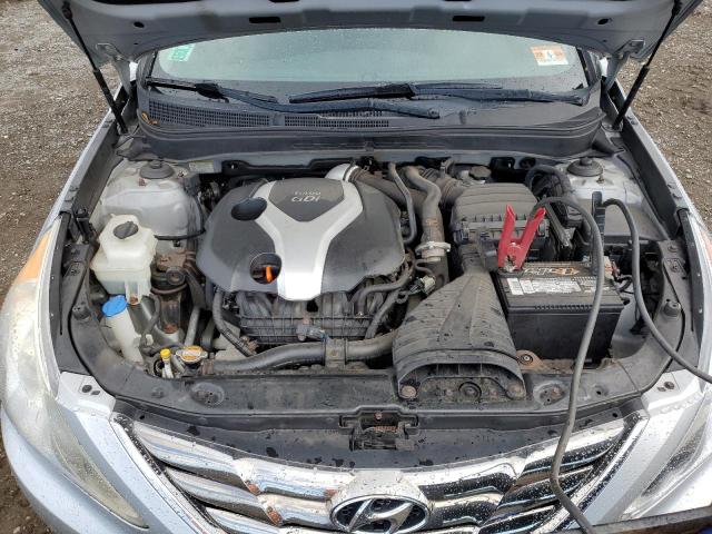 5NPEC4AB2CH419382 - 2012 HYUNDAI SONATA SILVER photo 7