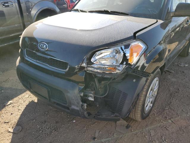 KNDJT2A18B7250224 - 2011 KIA SOUL BLACK photo 9