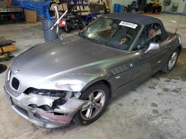 4USCN33452LM05328 - 2002 BMW Z3 2.5 SILVER photo 2