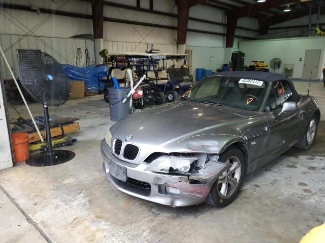 4USCN33452LM05328 - 2002 BMW Z3 2.5 SILVER photo 9