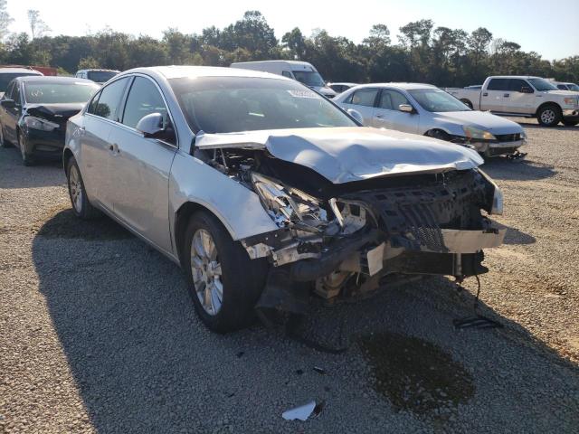 2G4GR5ER0C9213173 - 2012 BUICK REGAL SILVER photo 1